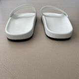 ungetragene BALENCIAGA Logo Print Slippers