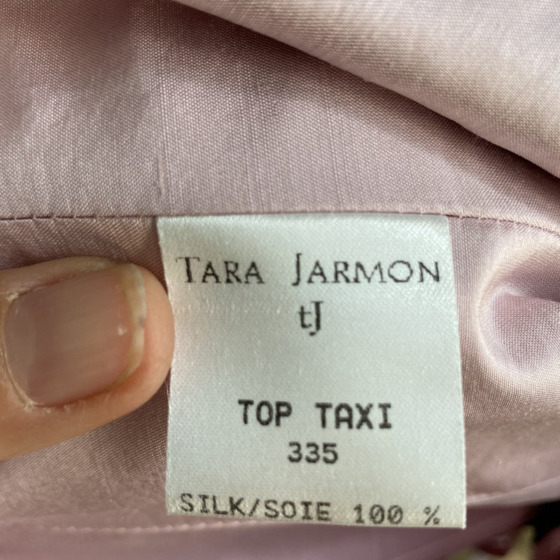 TARA JARMON Seiden Top