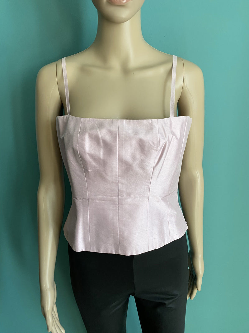 TARA JARMON Seiden Top