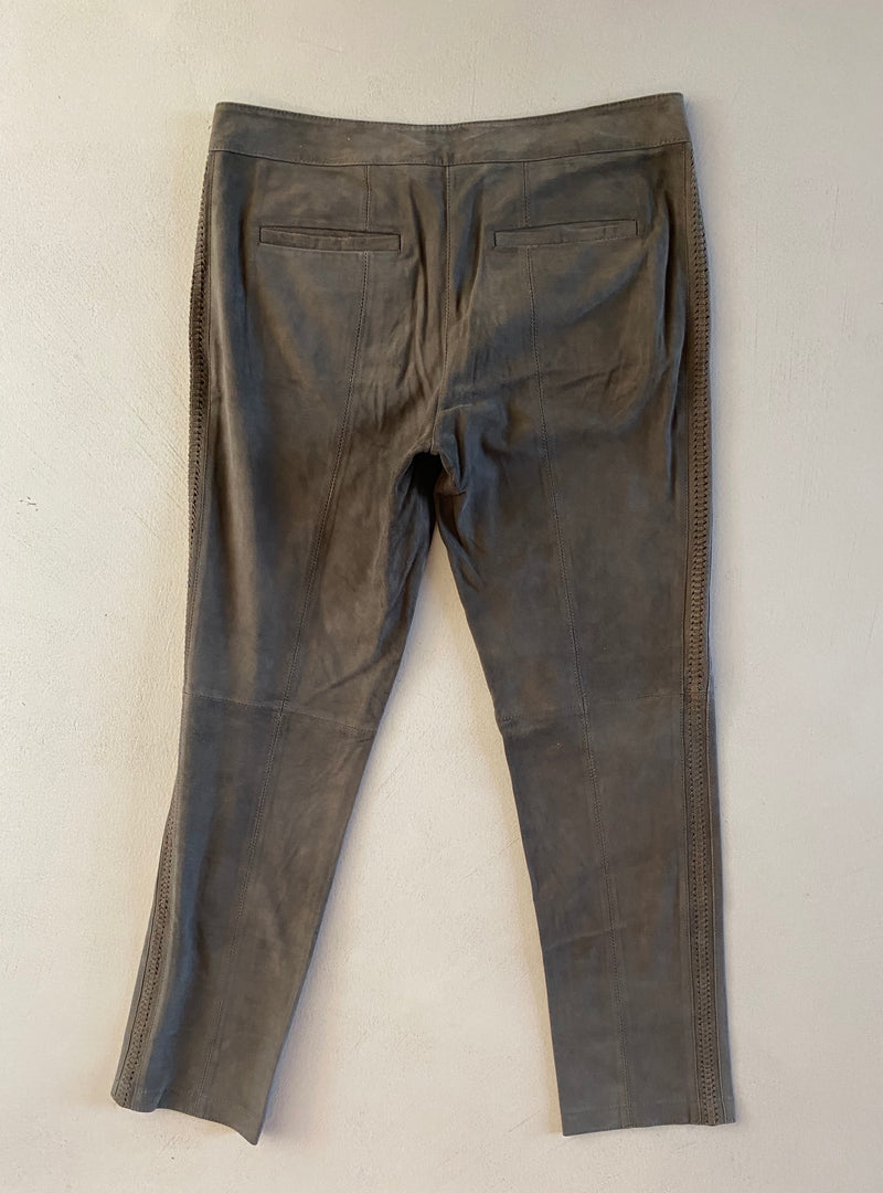 MAX & MOI Veloursleder Hose
