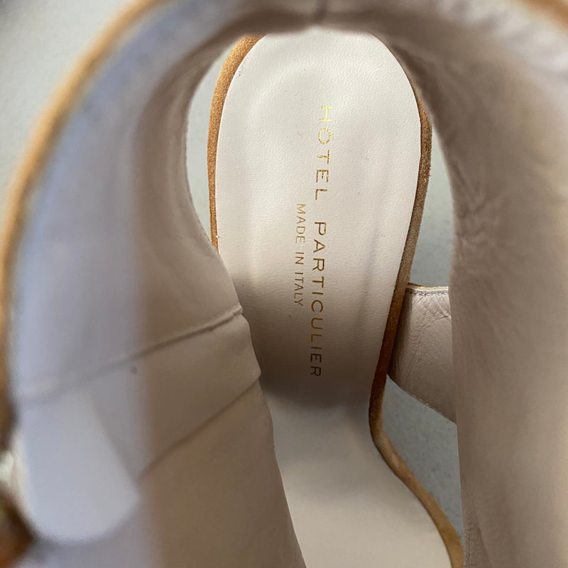 HÔTEL PARTICULIER Veloursleder Sandalen