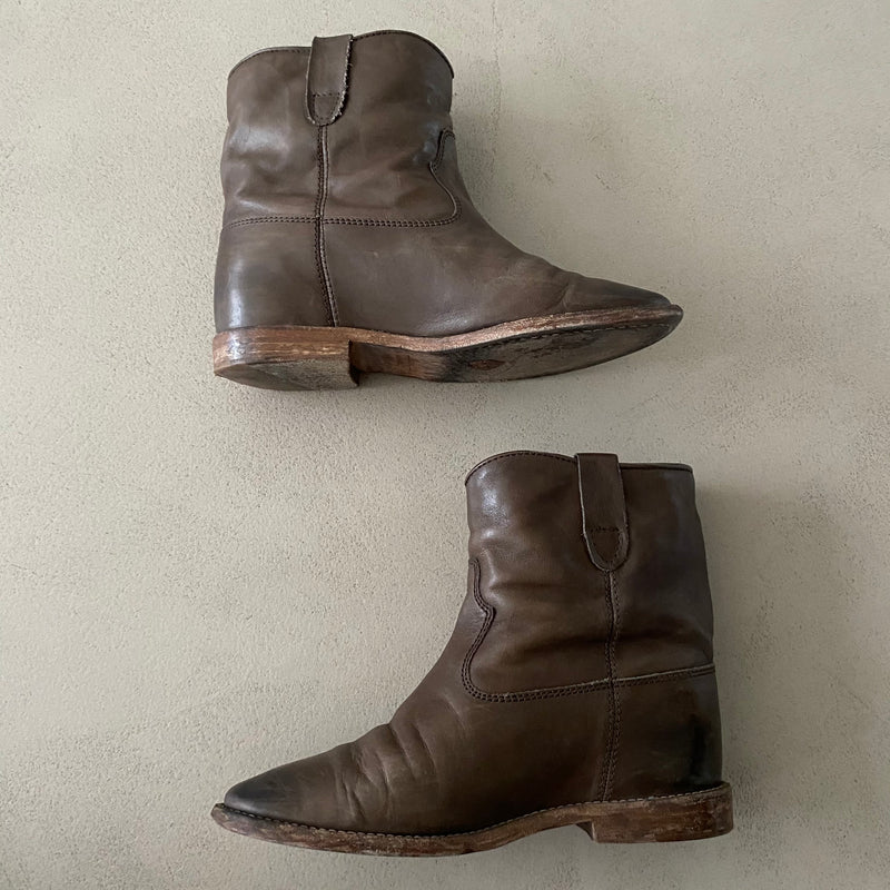 ISABEL MARANT ÉTOILE Leder Stiefeletten