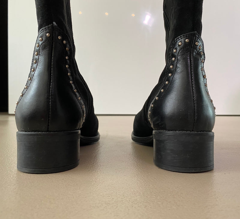 ELLA CRUZ Veloursleder Stiefel