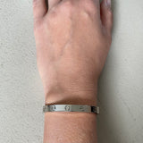 CARTIER Love Weissgold Armreif