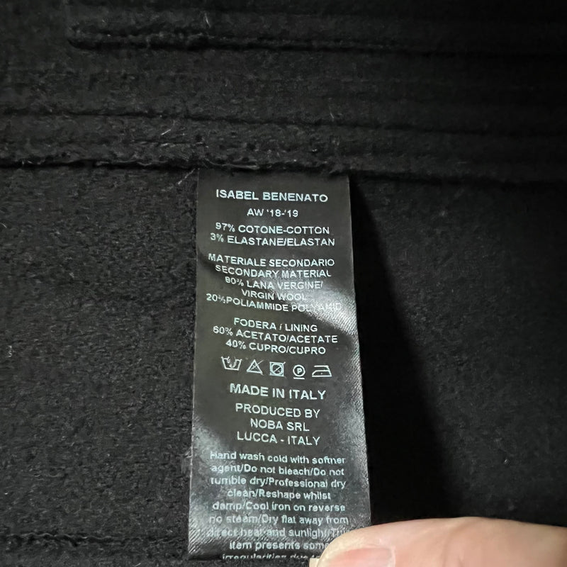 ISABEL BENENATO Jacke mit passenden Gilet