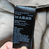 ALL SAINTS Velours Lederjacke