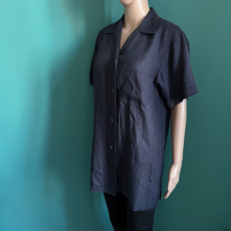 MAX MARA Vintage Leinenbluse