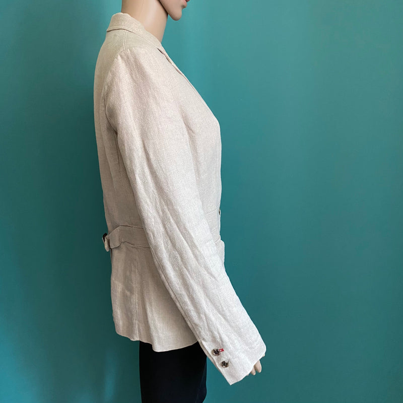 INES DE LA FRESSANGE PARIS Leinenjacke