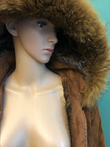 Vintage Veloursleder Jacke