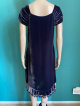 JIGSAW Samt Kleid
