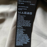 ALL SAINTS Velours Lederjacke