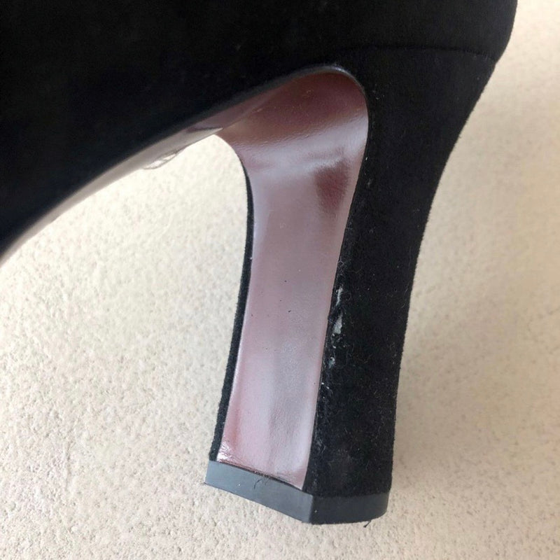 CHIE MIHARA Velours Leder Pumps