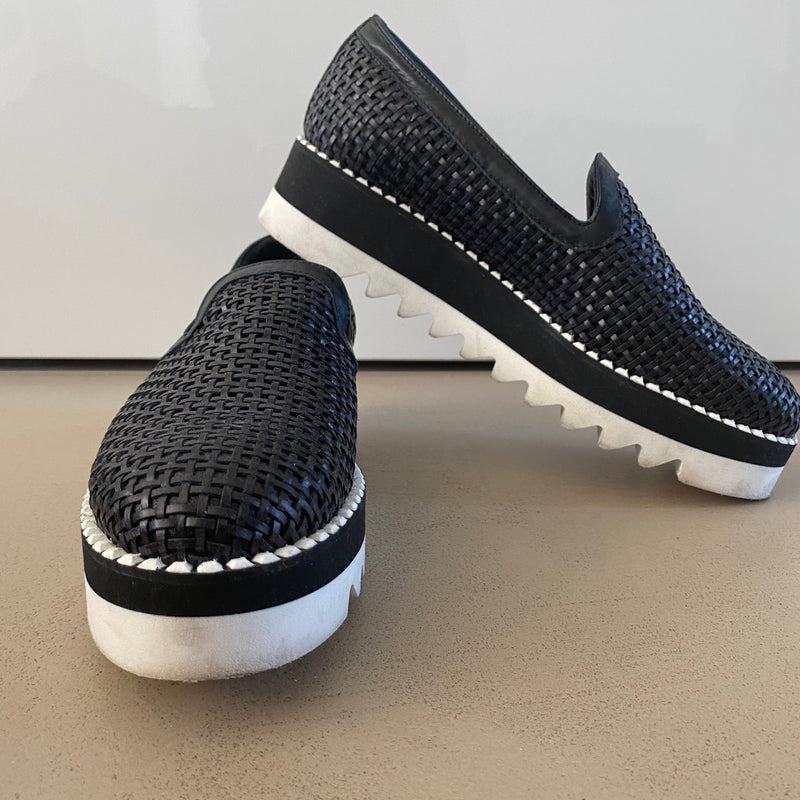 DUNE BLACK Leder Loafers