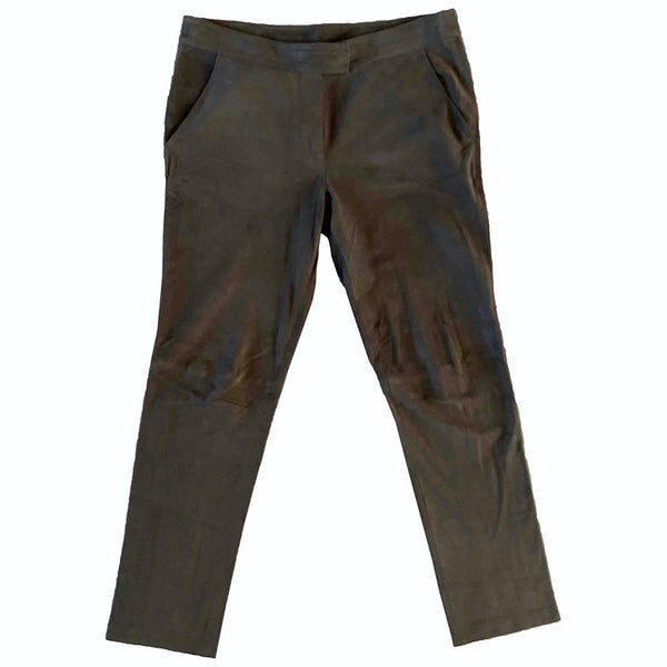 MAX & MOI Veloursleder Hose