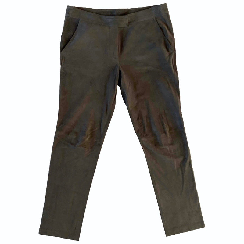 MAX & MOI Veloursleder Hose