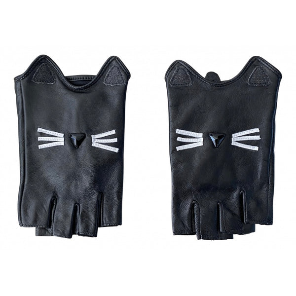 KARL LAGERFELD Leder Handschuhe