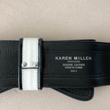 KAREN MILLEN Lackleder Gürtel