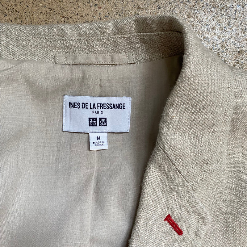 INES DE LA FRESSANGE PARIS Leinenjacke