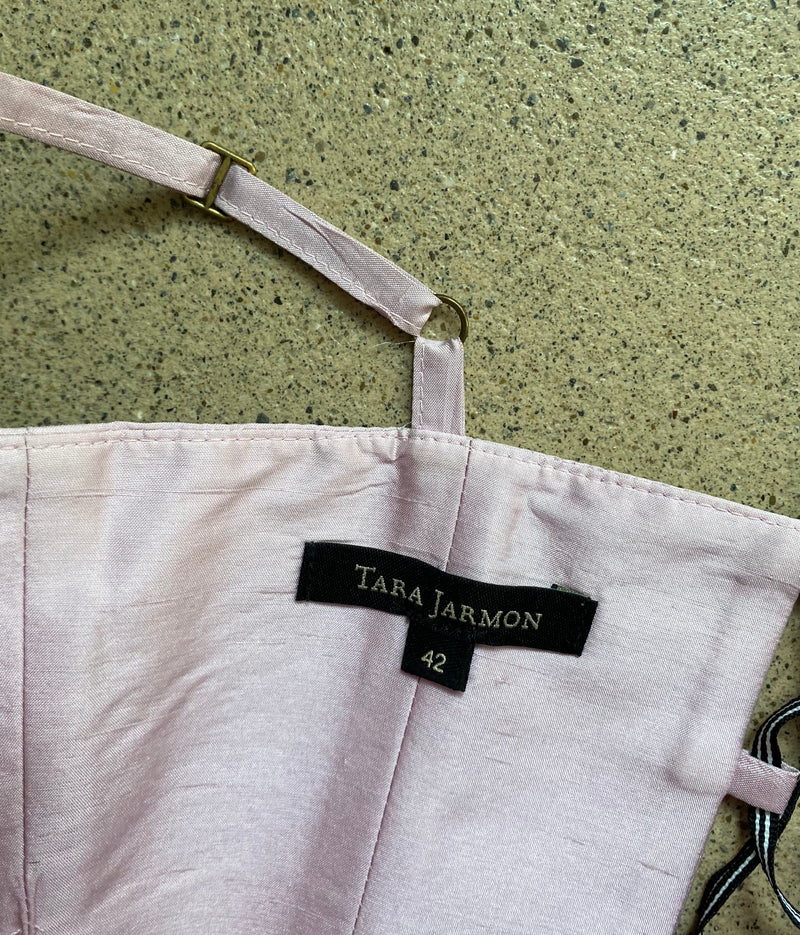 TARA JARMON Seiden Top
