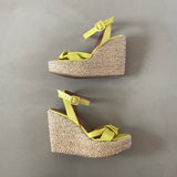 ungetragene ROBERT CLERGERIE Keilsandalen