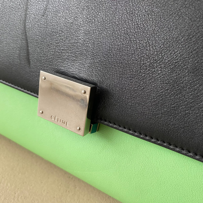 CÉLINE Trapèze Tricolor Lime