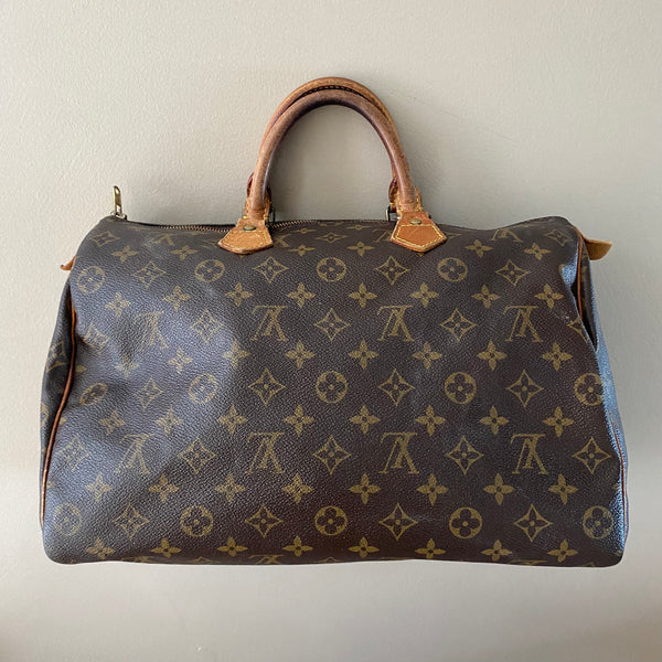 Vintage LOUIS VUITTON Speedy 35 Monogram Canvas Tasche