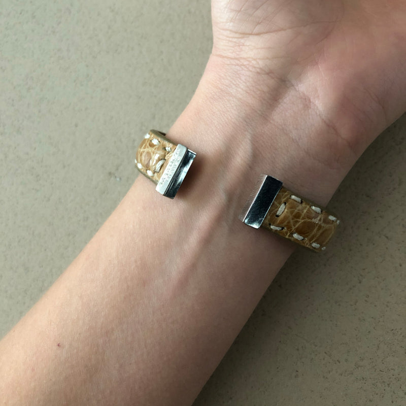 REPTILE’S HOUSE Krokodil Leder Armband