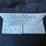 MAX MARA Vintage Leinenbluse