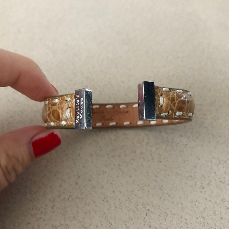 REPTILE’S HOUSE Krokodil Leder Armband