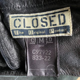 CLOSED Lederjacke