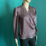 SANDRO Wickelbluse