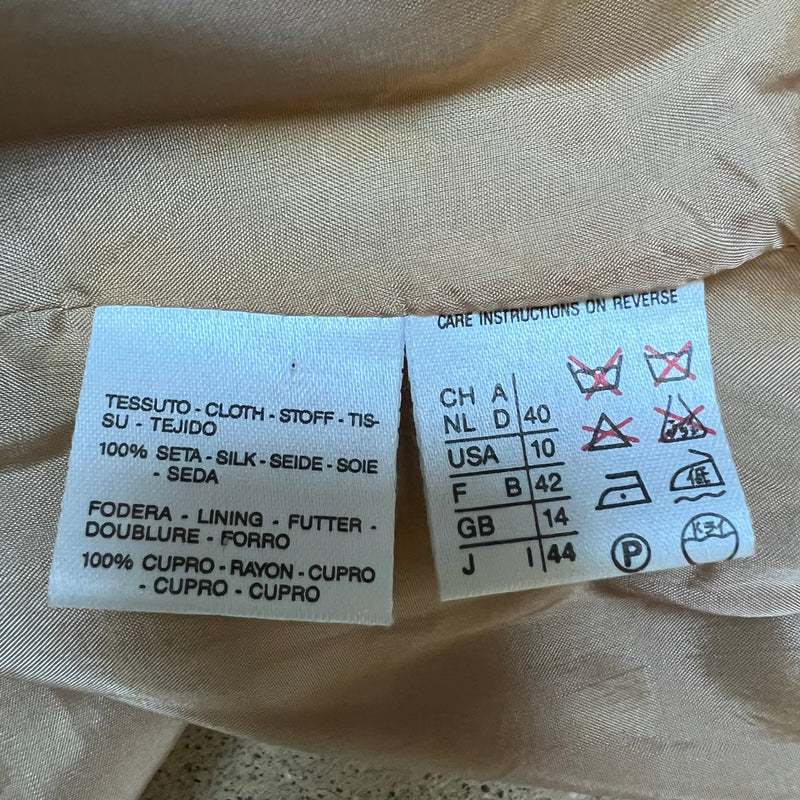 MAX MARA Vintage Seidenkleid
