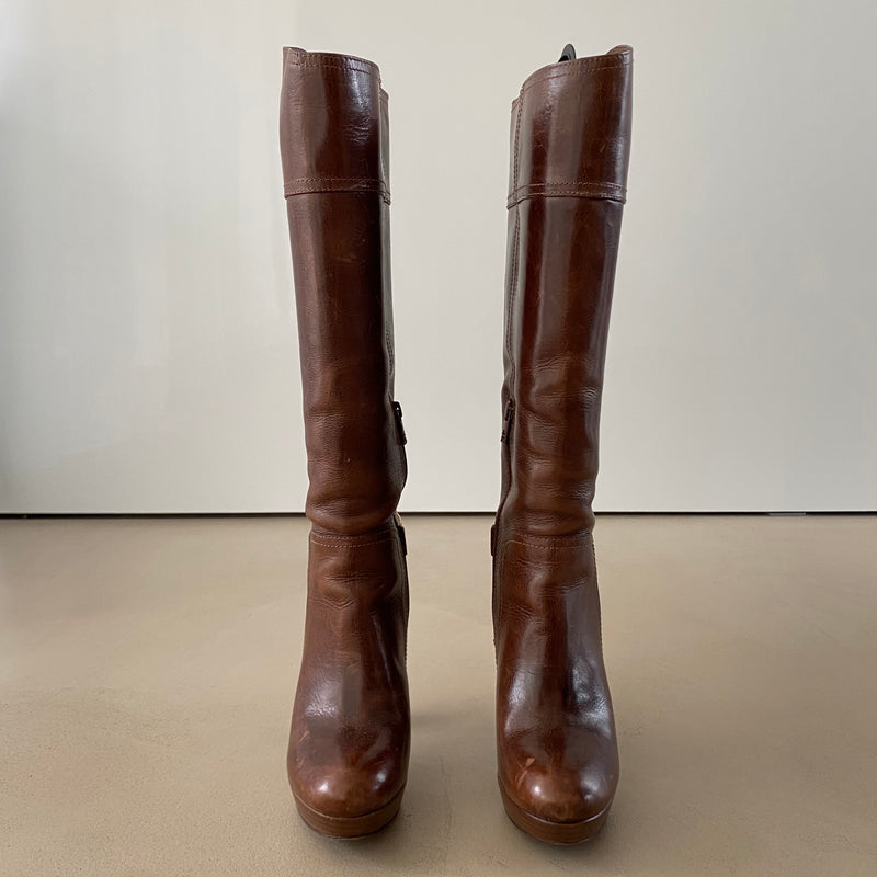 TORY BURCH Leder Stiefel