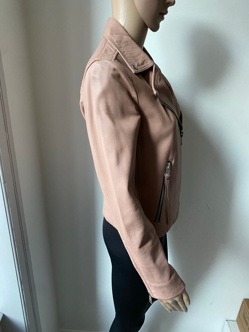 ALL SAINTS Lederjacke
