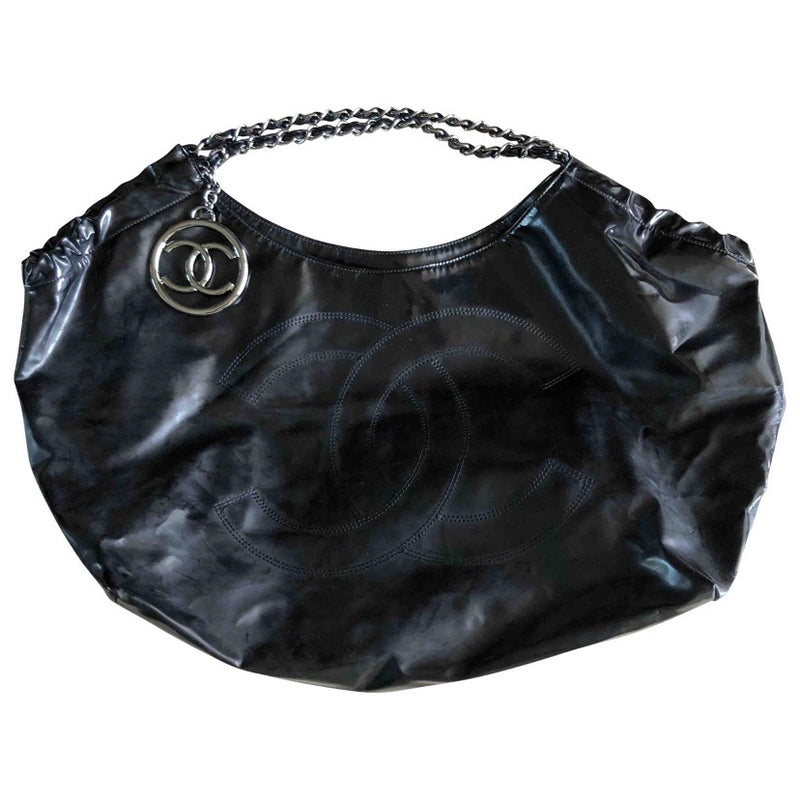 CHANEL Coco Cabas Lackleder Shopper