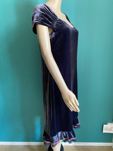 JIGSAW Samt Kleid