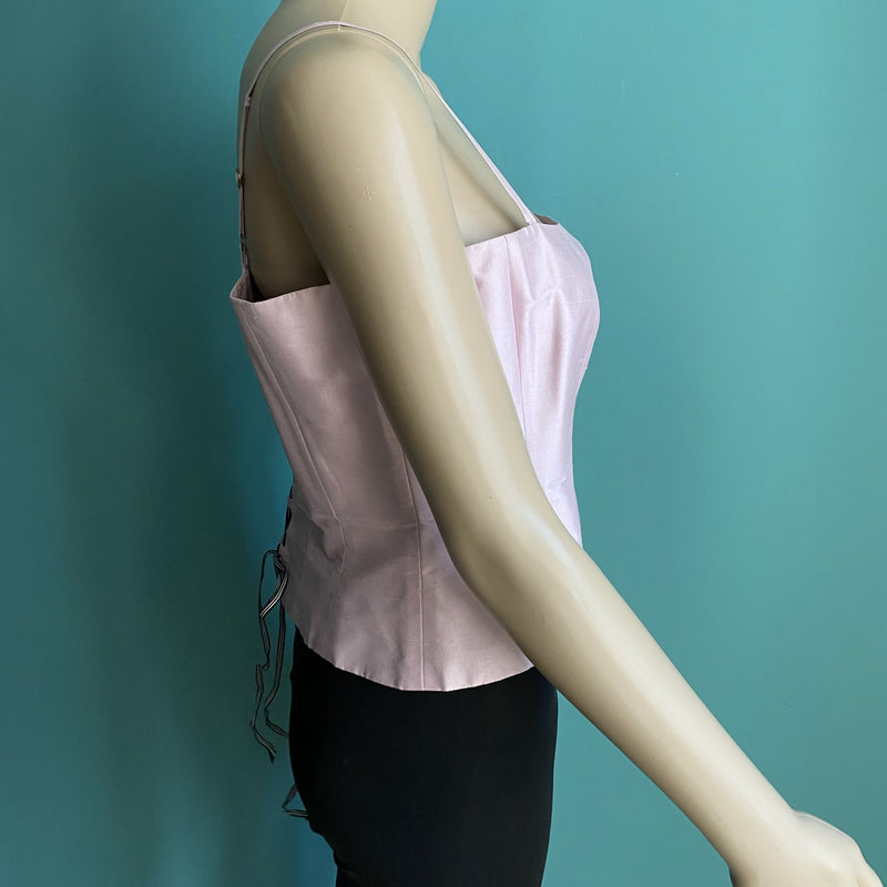 TARA JARMON Seiden Top