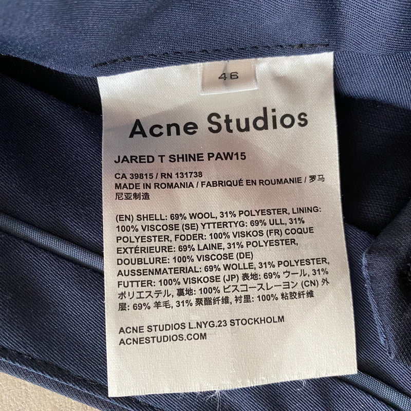 ACNE STUDIOS Anzug