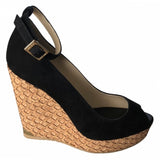 neue JIMMY CHOO Peep Toes Kork Wedges