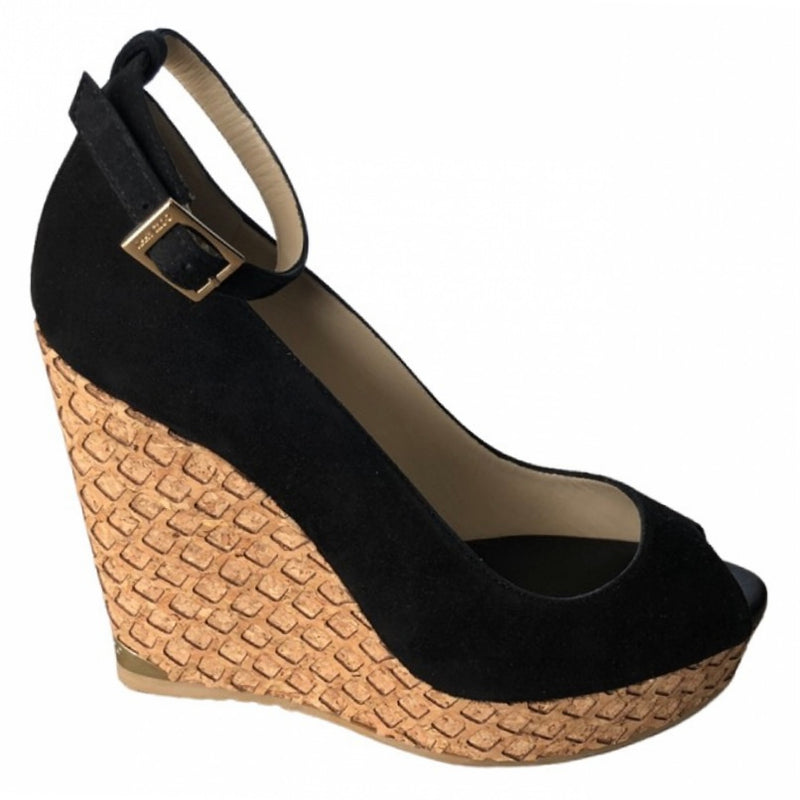 neue JIMMY CHOO Peep Toes Kork Wedges