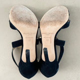 JIMMY CHOO Suede High Heels Sandalen