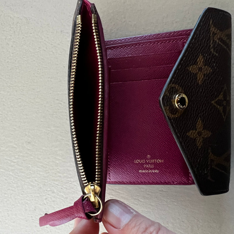 LOUIS VUITTON „Victorine“ Portemonnaie aus Monogram Canvas