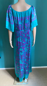 KAREN MILLEN Seiden Maxi-Kleid