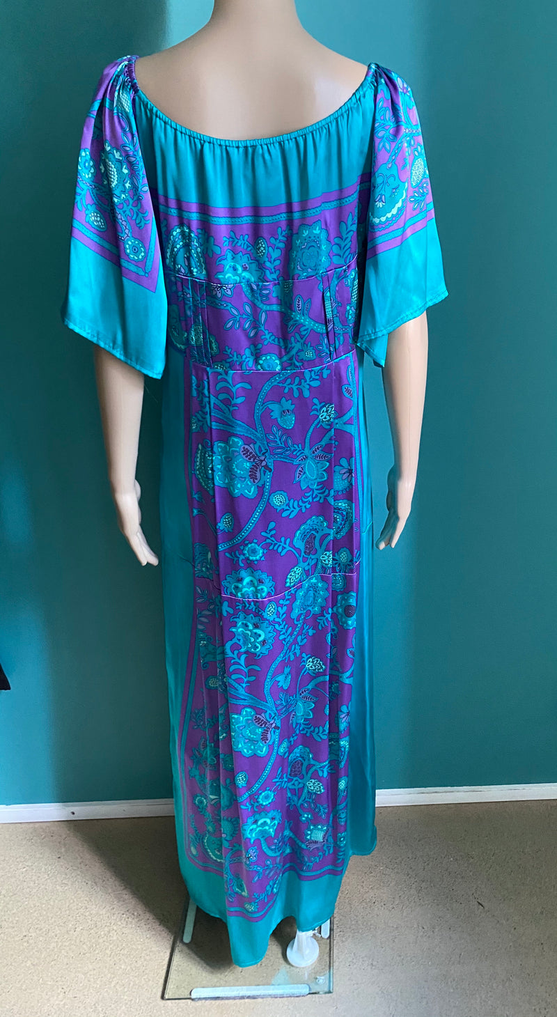 KAREN MILLEN Seiden Maxi-Kleid