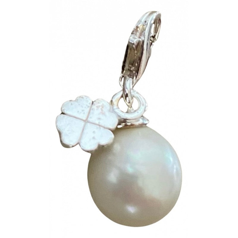 THOMAS SABO Charm Perle und Kleeblatt