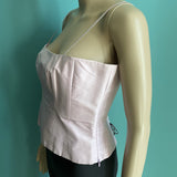 TARA JARMON Seiden Top