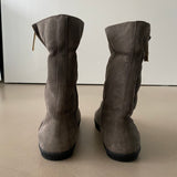 BURBERRY Veloursleder Stiefeletten