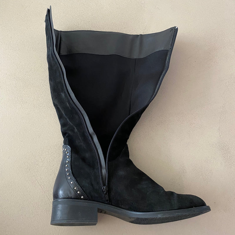 ELLA CRUZ Veloursleder Stiefel