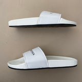 ungetragene BALENCIAGA Logo Print Slippers