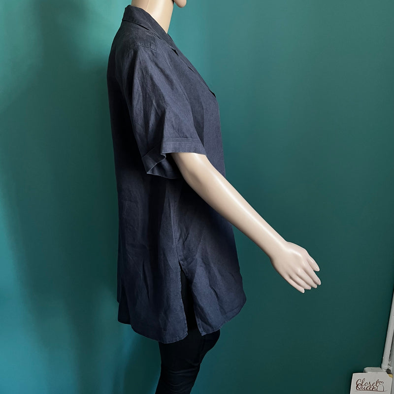 MAX MARA Vintage Leinenbluse